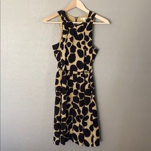 Lovely Matty M giraffe print dress
